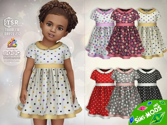 Детское платье Toddler Dress 232