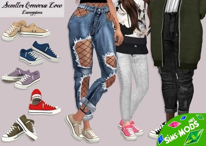 Кеды SEMLLER CONVERSE от LUMY SIMS