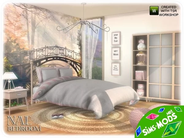Спальня Nae bedroom от Jomsims