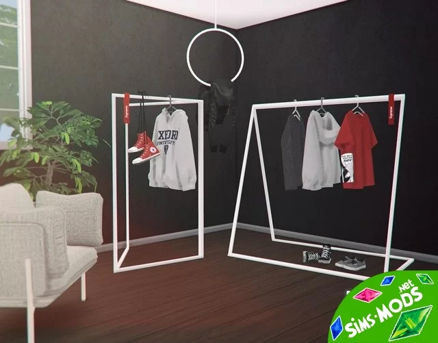 Вешалки Clothes Rack Set