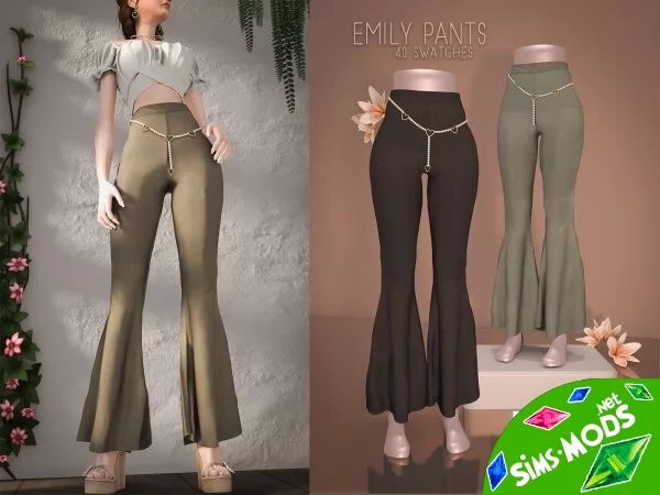 Брюки Emily Bell Pants от Brsims