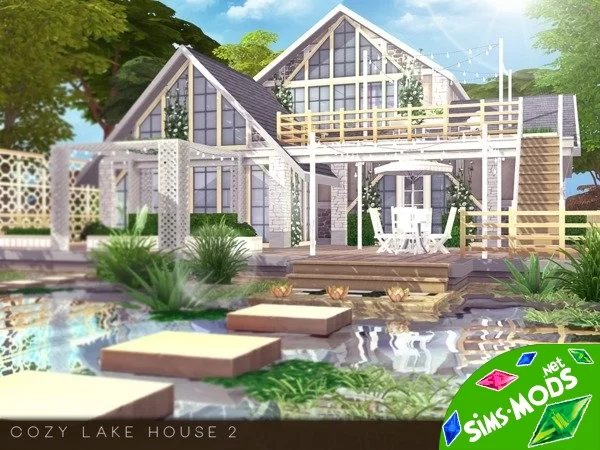 Дом Cozy Lake House 2 от Pralinesims