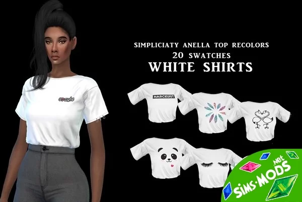 Футболки White Shirts от Leosims