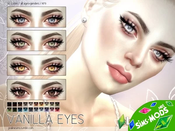 Глаза Vanilla N79 от Pralinesims