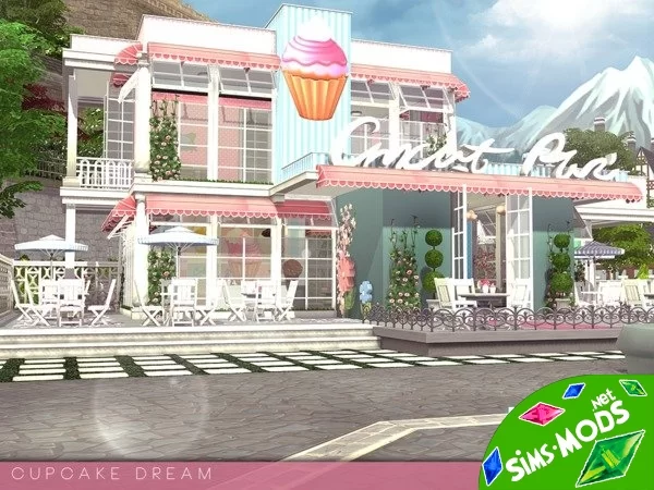 Кафе Cupcake Dream от Pralinesims