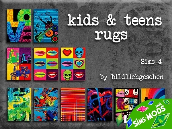 Kids & Teen Rugs от Bildlichgesehen