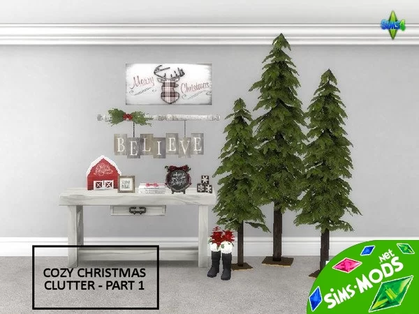 Мебель Cozy Christmas Clutter