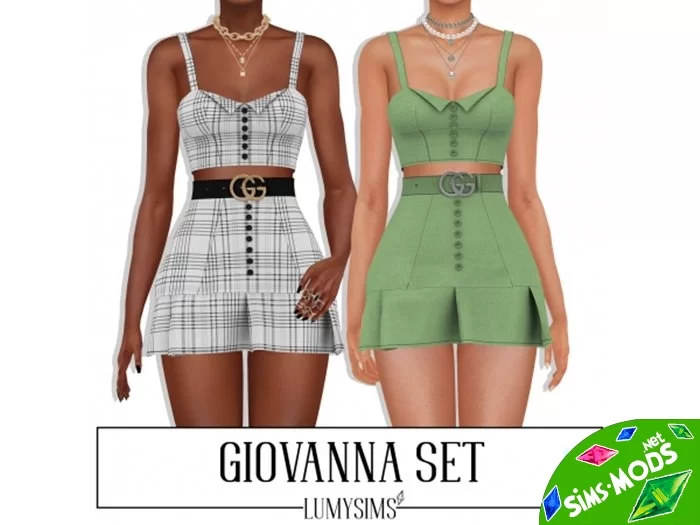 Наряд Giovanna set от lumysims