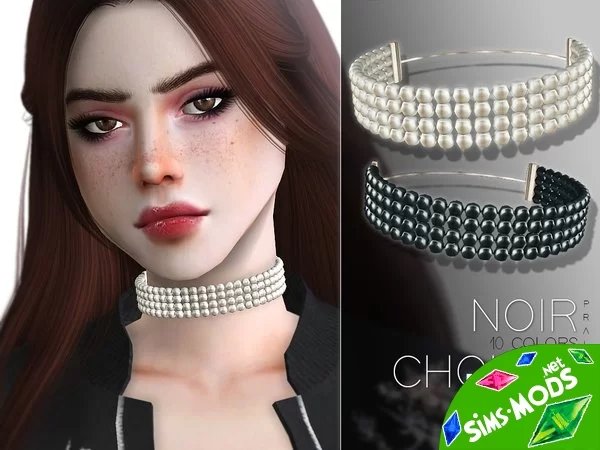 Noir Choker от Pralinesims