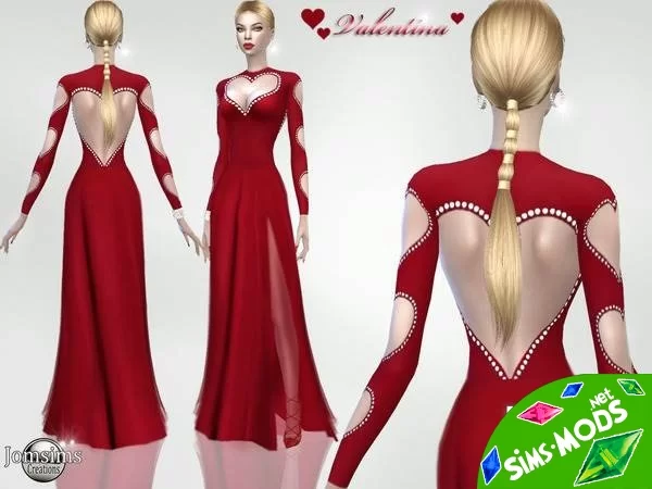 Платье Valentina от jomsims