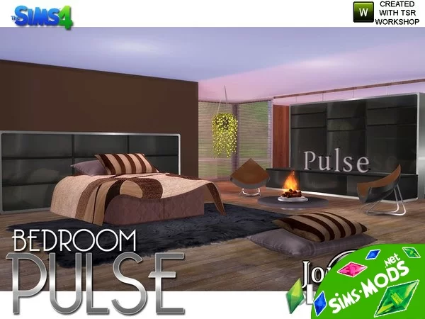 Pulse Bedroom от jomsims