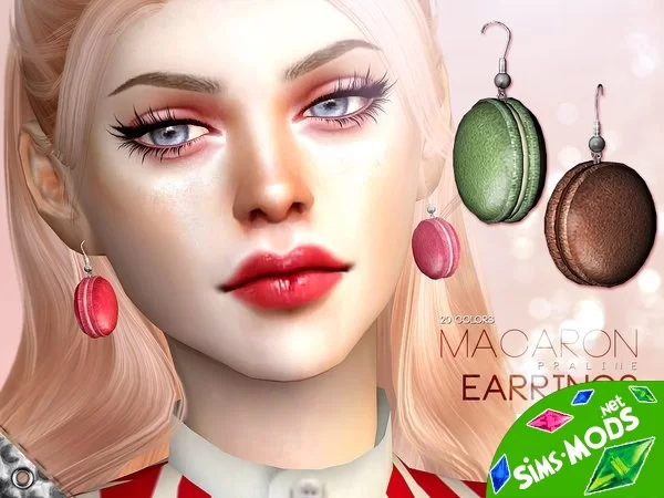 Серьги Macaron от Pralinesims