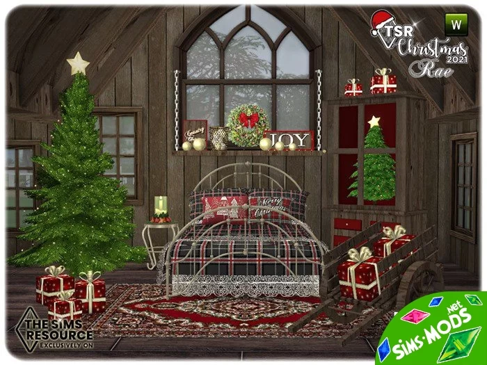 Спальня Christmas Collection country