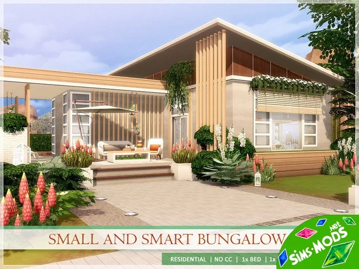 Дом Small And Smart Bungalow