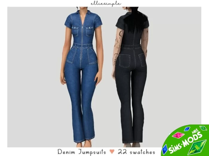 Комбинезон Denim Jumpsuits