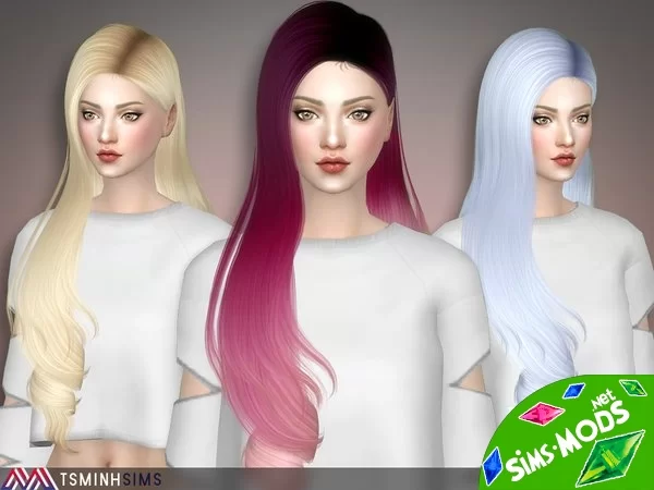 Прическа Angel от TsminhSims