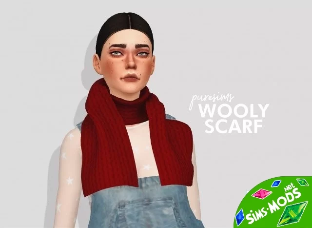 Шарф wooly scarf от puresims