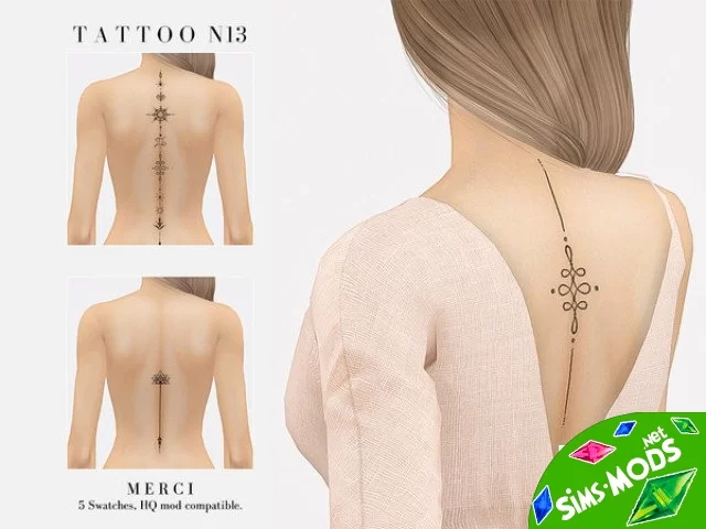 Tattoo N13 от -Merci-