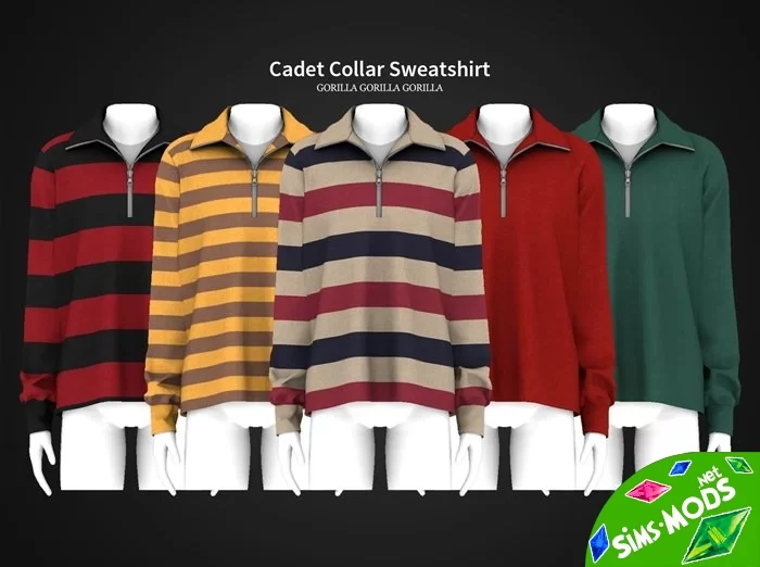 Толстовка Cadet Collar Sweatshirt