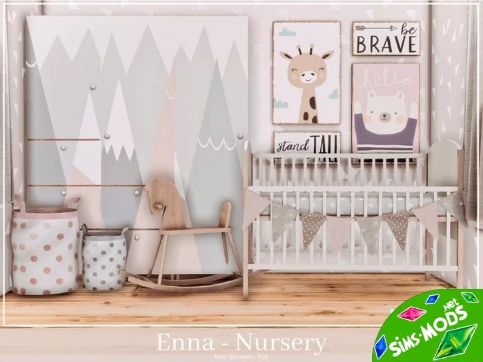 Детская Enna Nursery от Mini Simmer