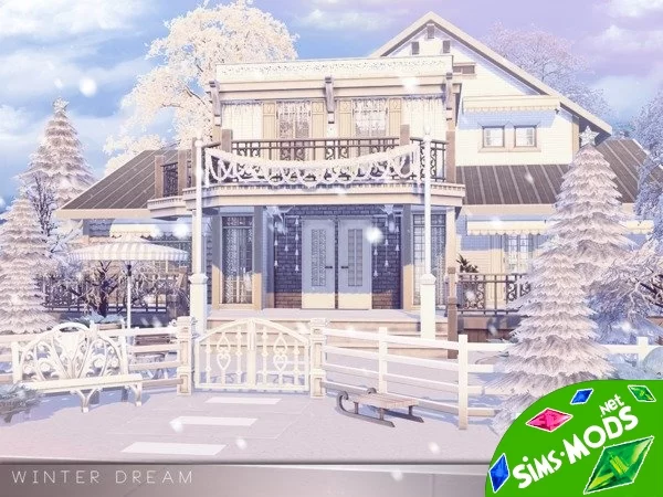 Дом Winter Dream от Pralinesims