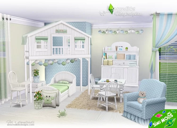 Мебель Magical Place Toddler's от SIMcredible