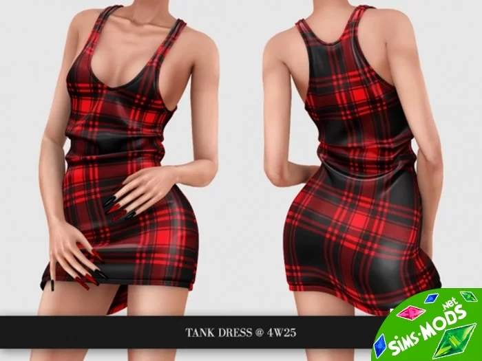 Платье Tank dress от 4w25