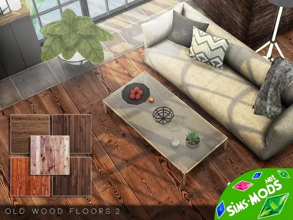 Покрытие Old Wood Floors 2 от Pralinesims