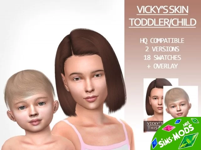 Скин для детей Vicky’s от Thisisthem