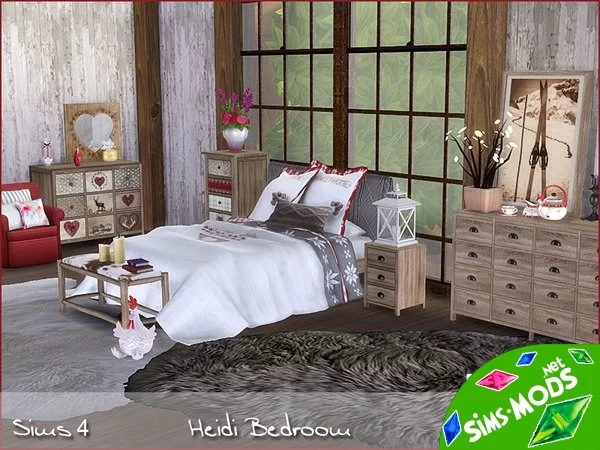 Спальня Heidi Bedroom от Pilar