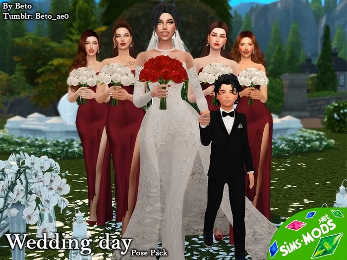 Wedding day (Pose pack)