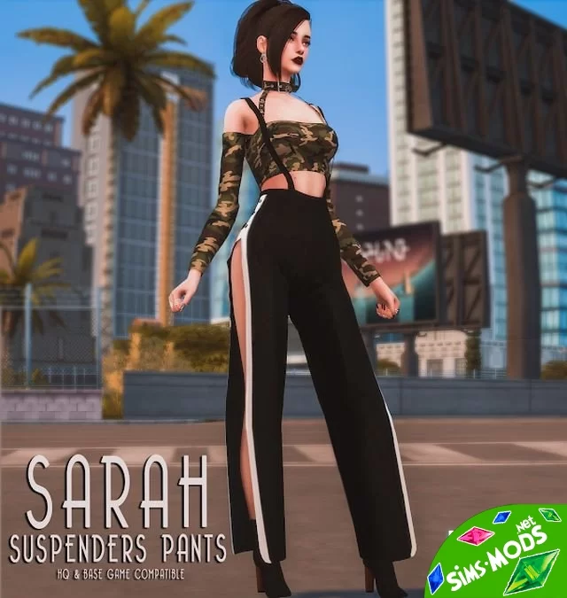 Брюки Sarah Suspenders Pants от BlueRose