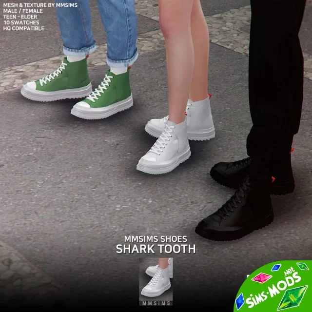 Кеды Shark tooth Sneakers