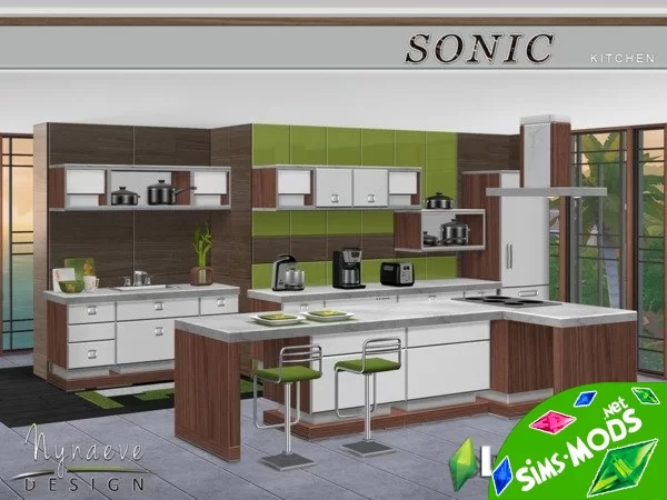 Кухня Sonic от NynaeveDesignI