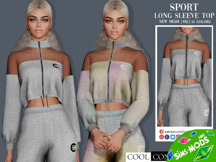 Спортивный костюм Sport от sims2fanbg