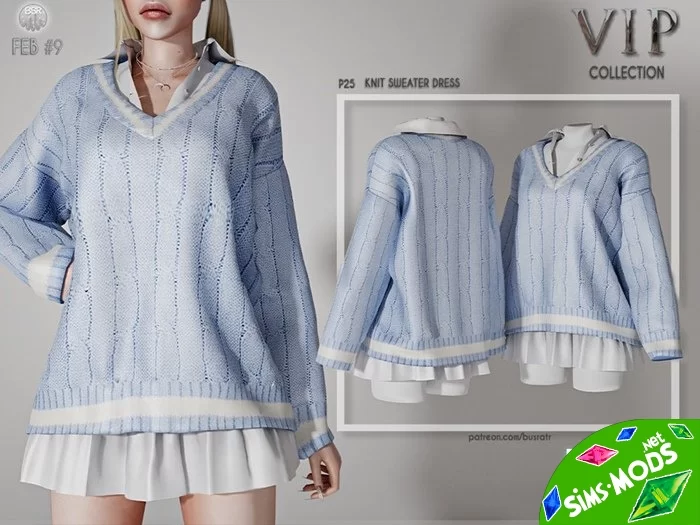 Платье Knit Sweater Dress P25