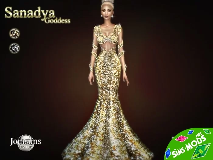 Платье Sanadya goddess dress