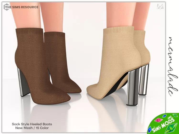 Полусапожки Heeled Boots S252