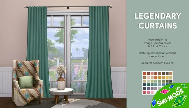 Шторы Legendary Curtains Recolors