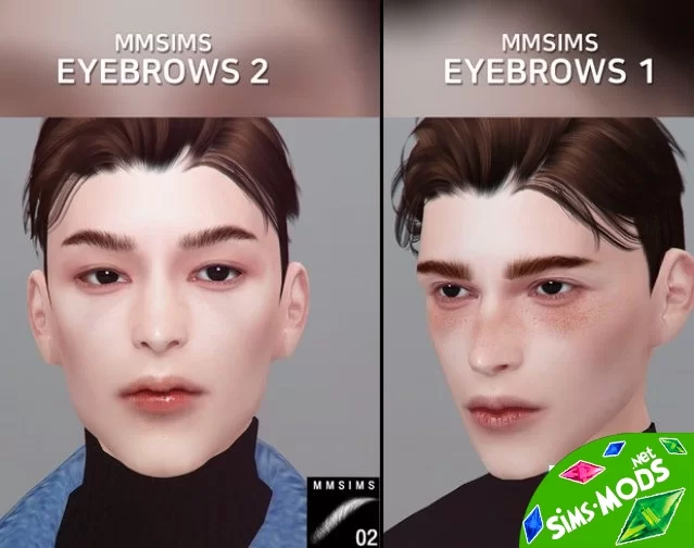 Брови Eyebrows 1, 2 от MMSIMS