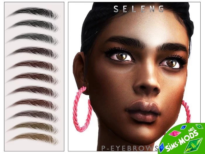 Брови P-Eyebrows N6 от Seleng