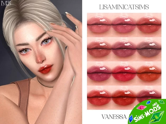 Губная помада Vanessa Lipstick