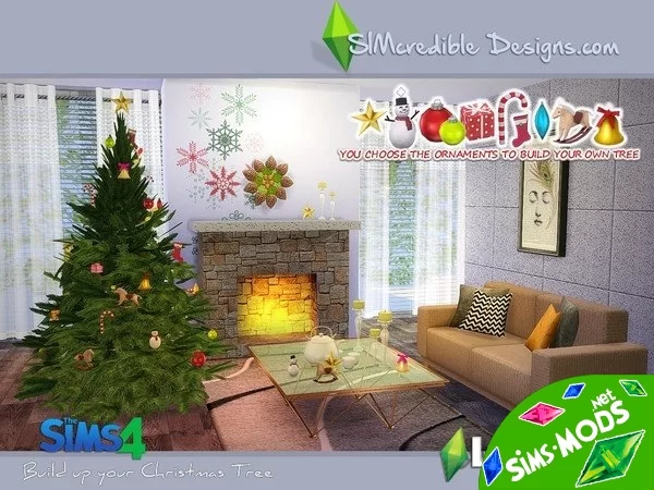 Мебель Build Christmas от SIMcredible