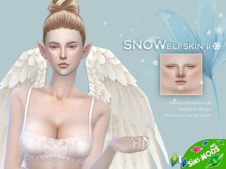 S-Club ts4 Snow Elf skintones all-age II