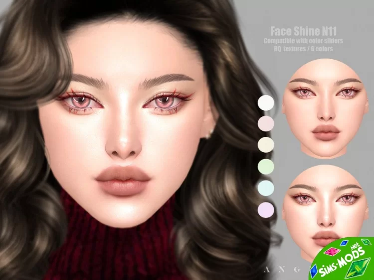 Блеск для лица Face Shine N11