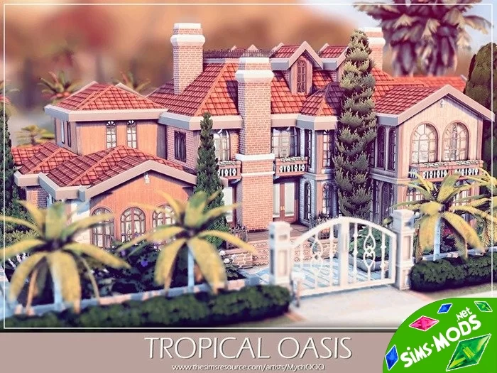 Дом Tropical Oasis