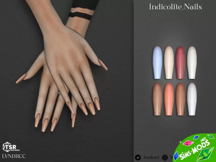 Ногти Indicolite Nails