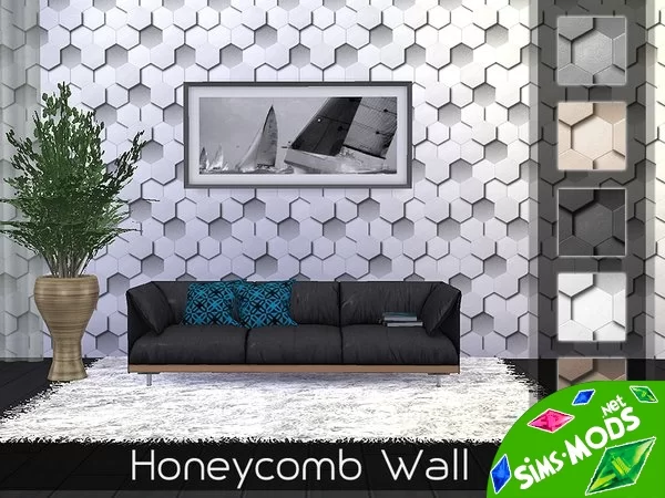 Обои Honeycomb Wall от Rirann