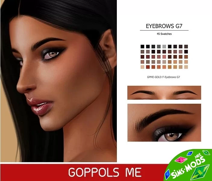 Брови F-Eyebrows G7 от GPME