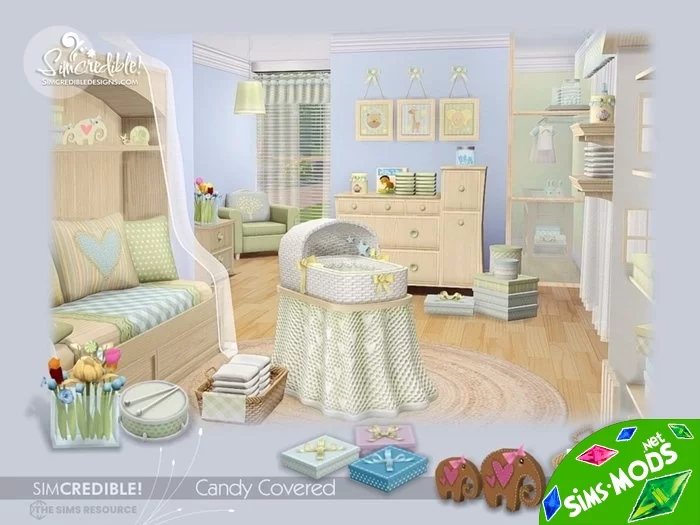 Детская Candy Covered Bedroom